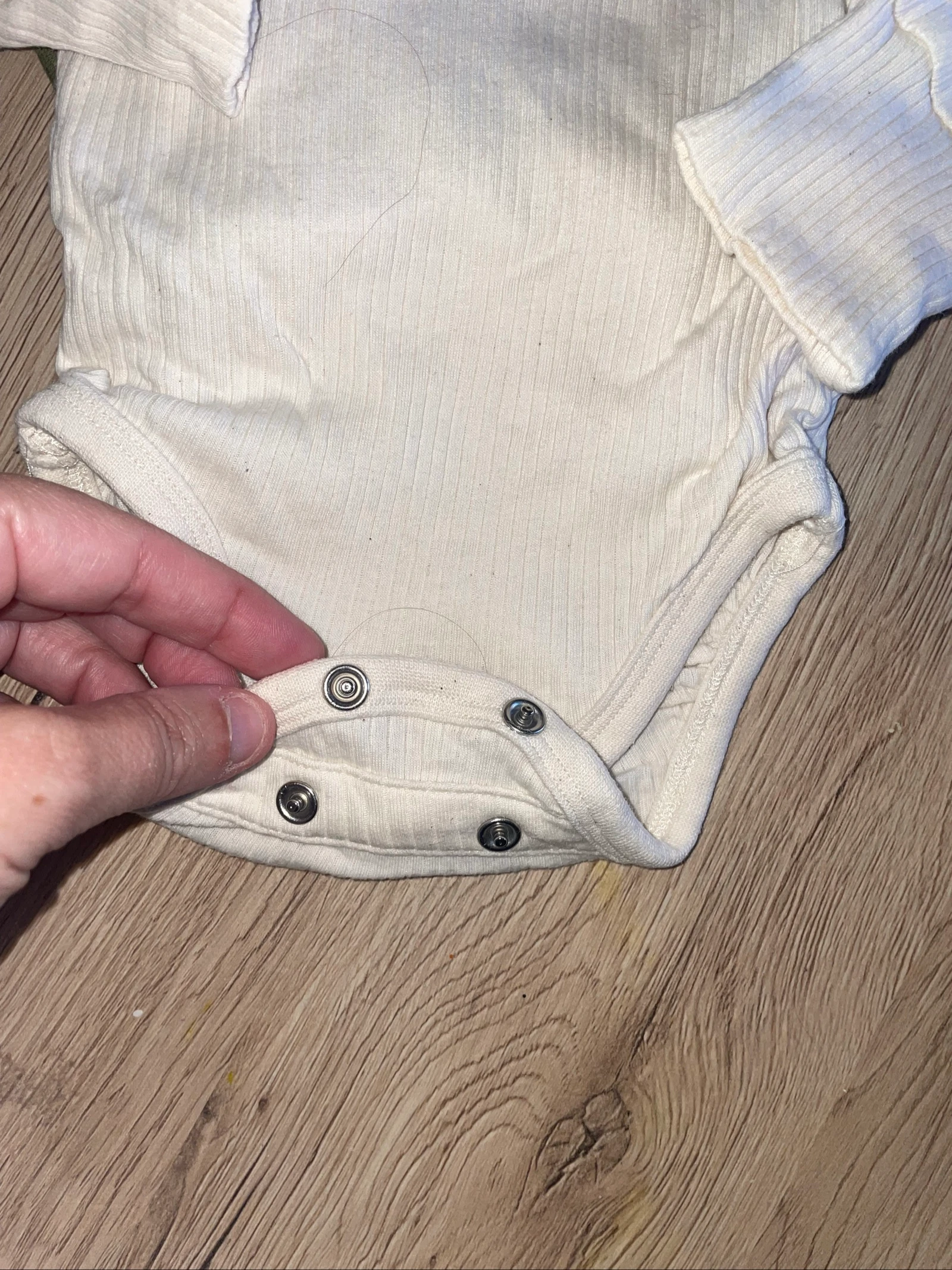 Lot of 3 3-month bodysuits 62 cm Kiabi – photo 2